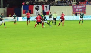 Le but inscrit par A. Sané  lors de la défaite 2-1  face au GFC Ajaccio 04/11