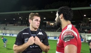 Charles Brousse après Provence Rugby / Chambéry