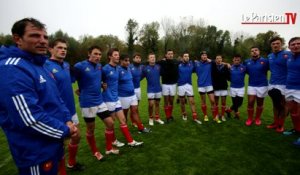 Les jeunes du Rugby Club de Courbevoie dans la peau du XV de France