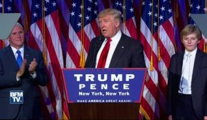 Revivez le premier discours de Donald Trump, 45e président des États-Unis