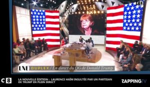 Donald Trump président : Laurence Haïm insultée en direct pendant la Nouvelle Édition (Vidéo)