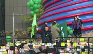 Manifestation monstre à Séoul pour la démission de la présidente