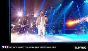 NRJ Music Awards 2016 : Kendji Girac enroué pour sa prestation, la toile partagée (Vidéo)
