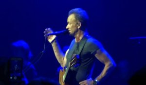 La Minute de Silence au concert de Sting au Bataclan - 12 Novembre 2016