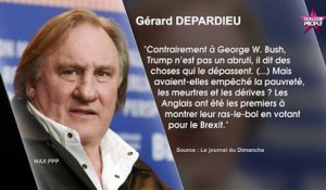 Gérard Depardieu réagit à la victoire de Donald Trump : "Une bonne leçon" (VIDEO)