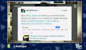 Comment Najat Vallaud-Belkacem a taclé le Figaro pour une faute de français