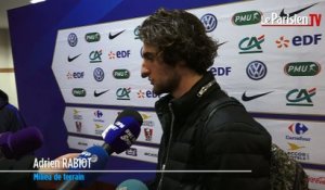France-Côte d'Ivoire (0-0). Rabiot « content d'avoir honoré » sa première sélection