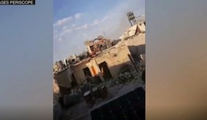 Alep : Une syrienne montre en direct les conditions de vie d'une ville bombardée.