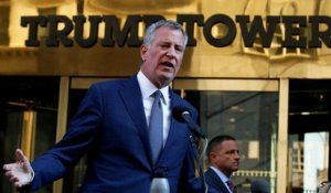 Le maire de New York veut protéger les immigrés contre Donald Trump