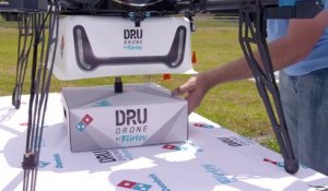 Domino's vient de livrer sa toute première pizza avec un drone