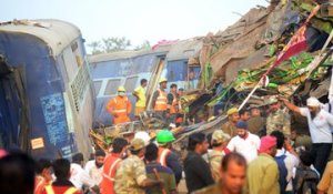 En Inde, le déraillement d'un train fait 146 morts
