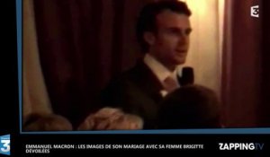 Emmanuel Macron : Les images de son mariage avec sa femme Brigitte dévoilées