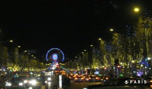 Illuminations 2016 Champs-Élysées avec Teddy Riner