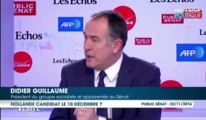 Hollande candidat ? Il se prononcera le 10 décembre, assure le sénateur PS Didier Guillaume