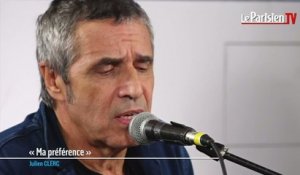Julien Clerc chante ses hits en live au Parisien