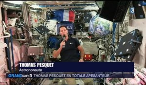 Thomas Pesquet "se sent super bien" dans l'espace