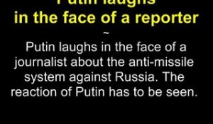 Un journaliste réalise l'exploit de faire rire Poutine lors d'une interview