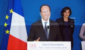 "La bataille pour l'emploi porte ses fruits", selon François Hollande