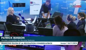 François Fillon "conservateur" et Alain Juppé "ringard", affirme Patrick Buisson