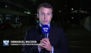 Emmanuel Macron: "Il y a une forme d'incohérence à suivre la ligne" de Manuel Valls