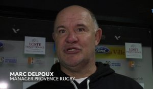 Marc Delpoux après Provence Rugby / Romans