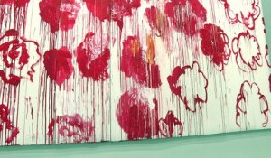 Retrospective du "graffeur érudit" Cy Twombly au centre Pompidou