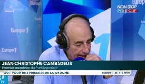 François Hollande pour une primaire de la gauche ? Jean-Christophe Cambadélis dit "oui"