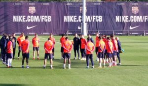 Chapecoense - La minute de silence du Barça