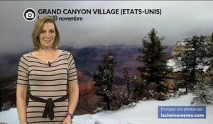 Grand Canyon : 1ère neige cette semaine !
