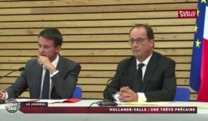 Hollande-Valls: une trève précaire