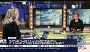 2017: "Les deux démarches les plus intéressantes aujourd'hui sont celles de François Fillon et d'Emmanuel Macron", Laurence Parisot - 29/11