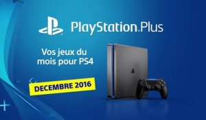 Les jeux PS Plus de décembre 2016