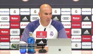 Clasico - Zidane : "C'est un rêve pour tous les joueurs"