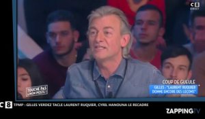 TPMP : Gilles Verdez tacle Laurent Ruquier, Cyril Hanouna le recadre ! (Vidéo)