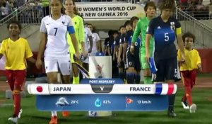 U20 Féminine, Mondial 2016 France-Japon (2-1), le résumé