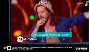 Téléthon 2016 : Les Fréro Delavega font une gaffe et créent le malaise sur scène (Vidéo)