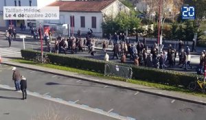 Marche au Taillan-Médoc contre la traversée des poids-lourds