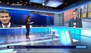 Candidature de Manuel Valls : "un moyen de marquer son ancrage territorial"
