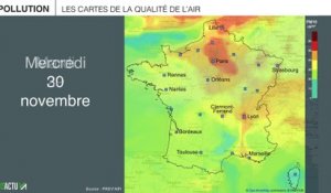 Une semaine de pollution sur la France