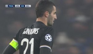 Champions League - Lyon/Séville - La belle frappe de capitaine Gonalons