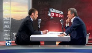 Macron assure que s'il "avait été un peureux, il n'aurait pas quitté le gouvernement"