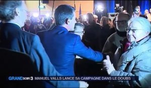 Manuel Valls lance sa campagne à Audincourt