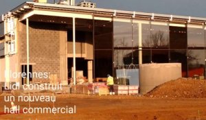 Florennes: Lidl construit un nouveau hall