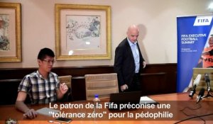 Infantino préconise une "tolérance zéro" pour la pédophilie