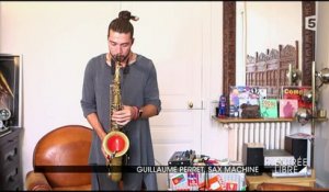 Guillaume Perret, sax machine