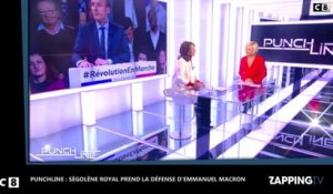 Punchline : Emmanuel Macron moqué pour son meeting, Ségolène Royal prend sa défense (Vidéo)