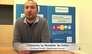 Témoignage Chorus Pro - Commune Le Monetier les Bains