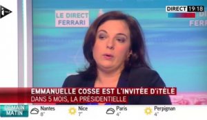 Emmanuel Macron taclé par Emmanuelle Cosse : "il n’est ni de gauche ni gauche"
