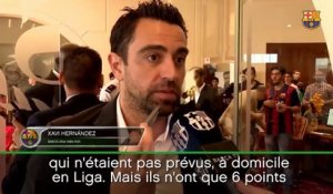 8es - Xavi: "Le Barça est favori" contre le PSG