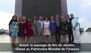 Rio classé pour son paysage au Patrimoine Mondial de l'Unesco